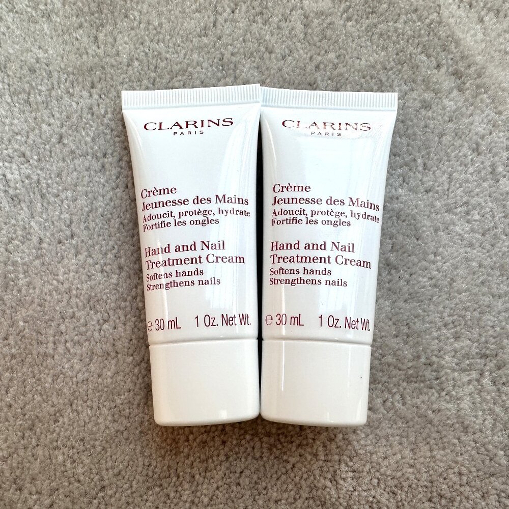 Clarins Hand and Nail Treatment Cream 30ml x2 | Brand New